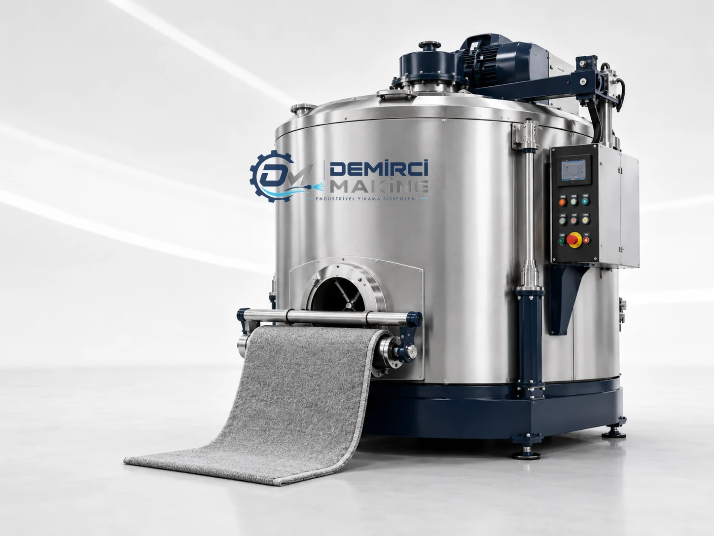 Demirci Makine 3 Metre Halı Sıkma Makinesi